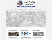 Tablet Screenshot of jesseebrothersinc.com